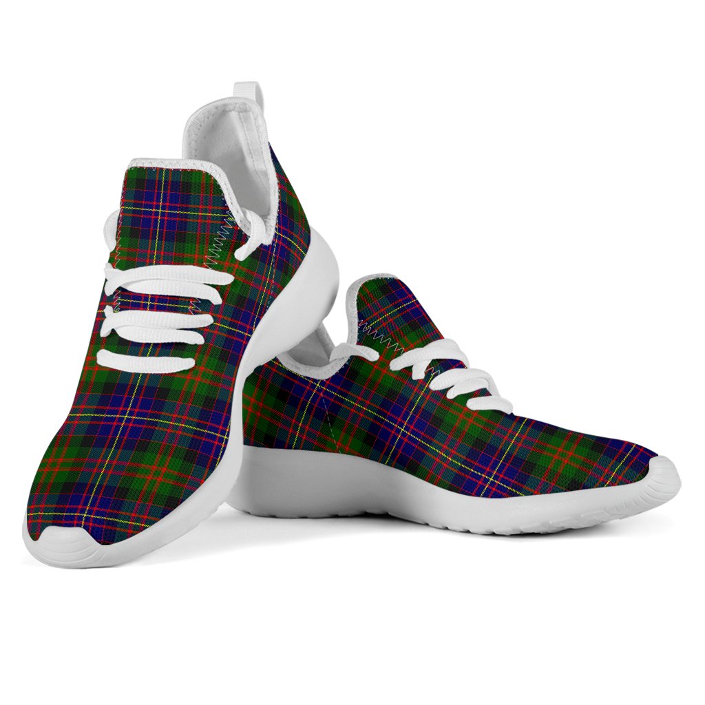 Cameron of Erracht Modern Tartan Plaid Mesh Knit Sneakers