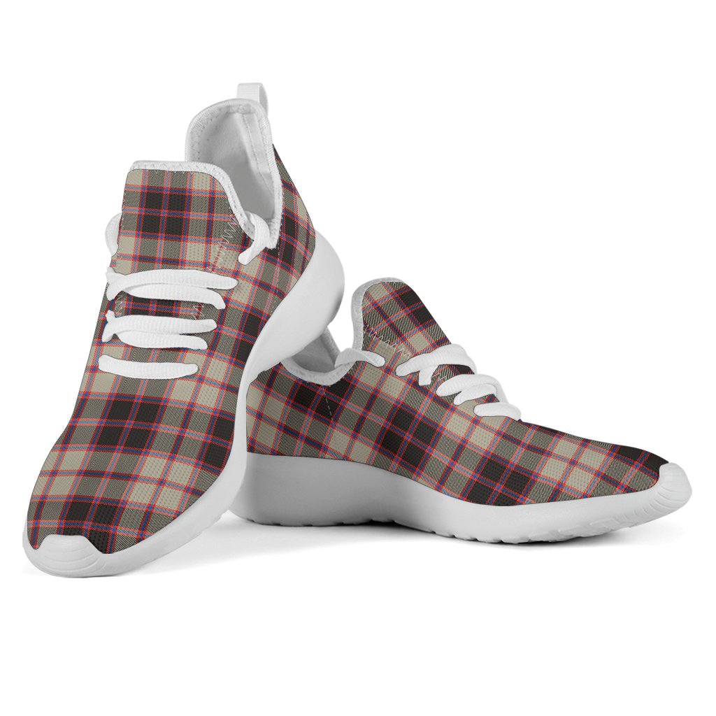 MacPherson Hunting Ancient Tartan Plaid Mesh Knit Sneakers