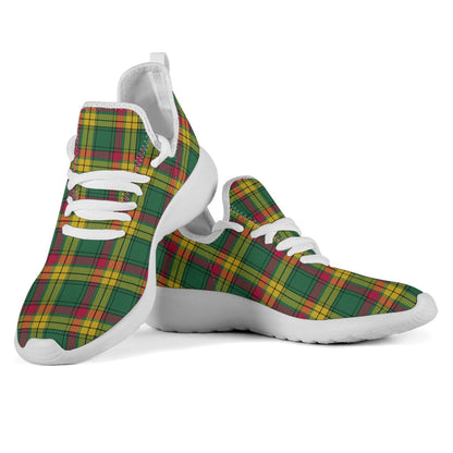 MacMillan Old Ancient Tartan Plaid Mesh Knit Sneakers