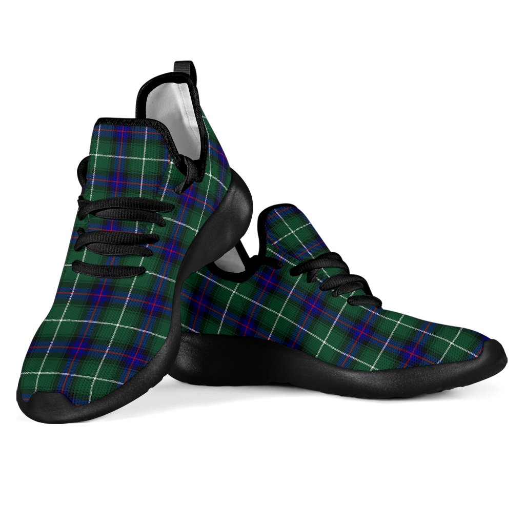 MacDonald of the Isles Hunting Modern Tartan Plaid Mesh Knit Sneakers