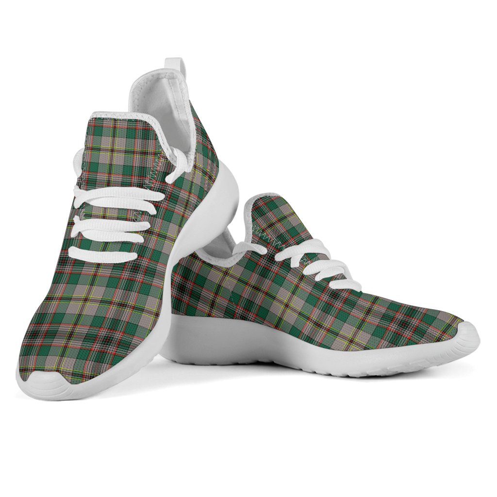 Craig Ancient Tartan Plaid Mesh Knit Sneakers