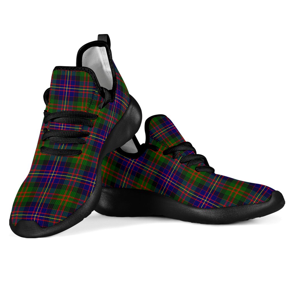 Cameron of Erracht Modern Tartan Plaid Mesh Knit Sneakers