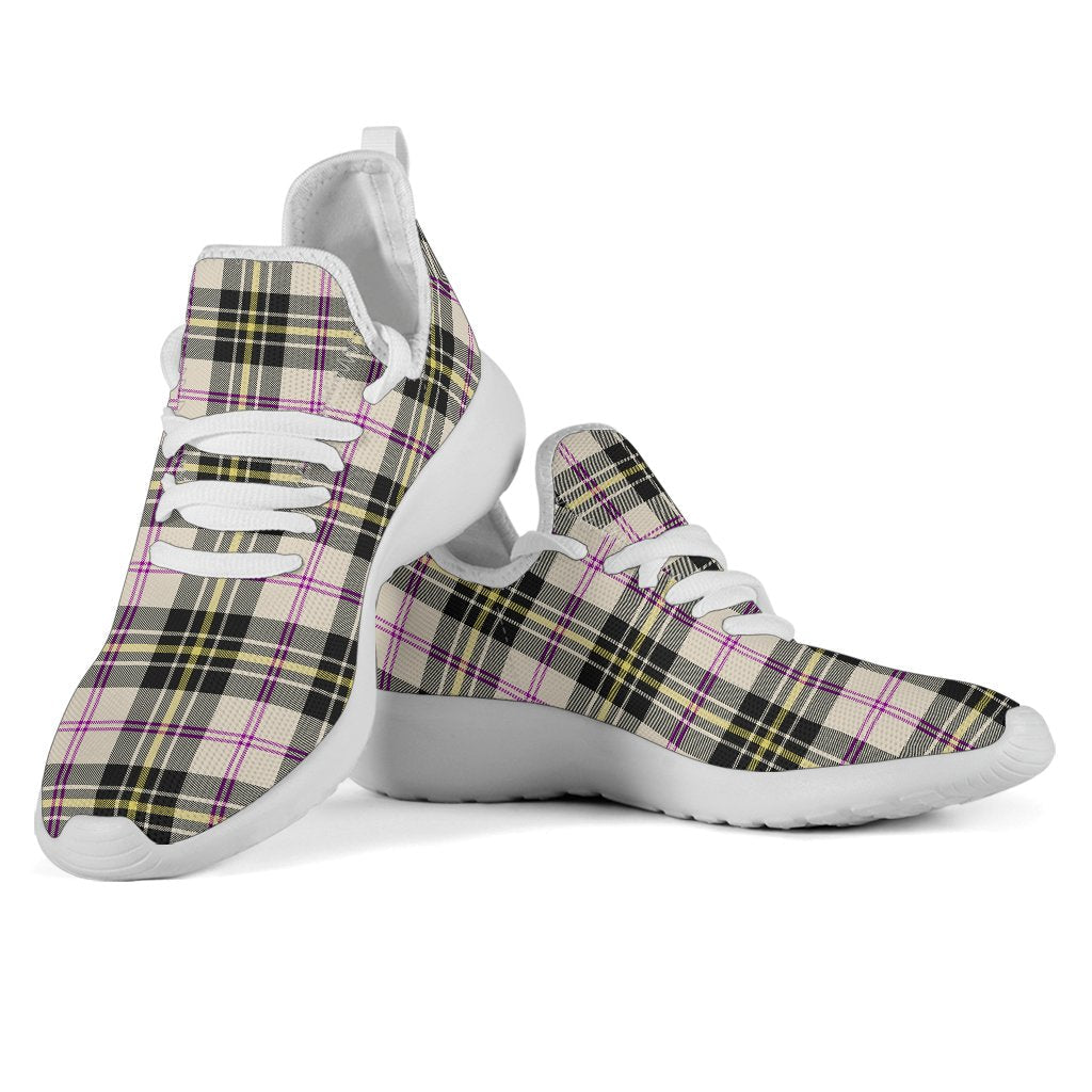 MacPherson Dress Ancient Tartan Plaid Mesh Knit Sneakers