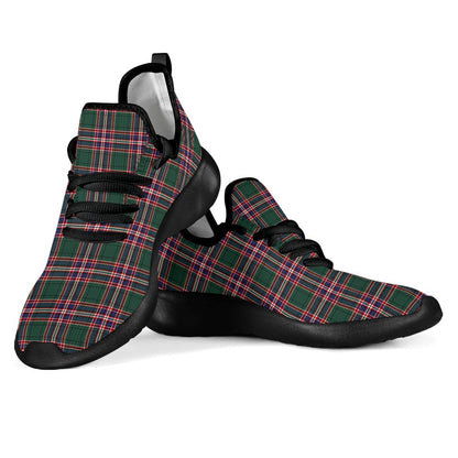 MacFarlane Hunting Modern Tartan Plaid Mesh Knit Sneakers