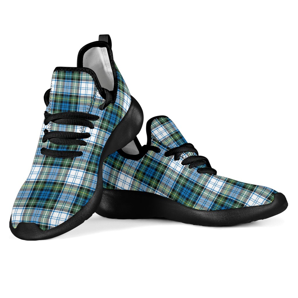 Campbell Dress Ancient Tartan Plaid Mesh Knit Sneakers