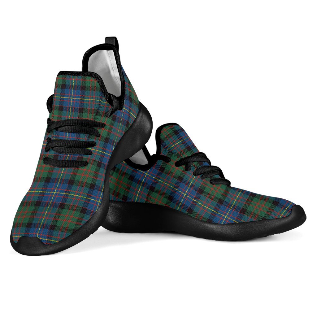 Cameron of Erracht Ancient Tartan Plaid Mesh Knit Sneakers