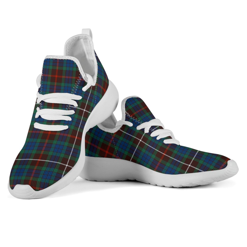 Fraser Hunting Tartan Plaid Mesh Knit Sneakers