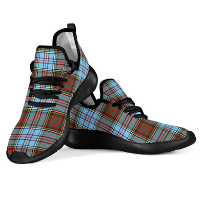 Anderson Ancient Tartan Plaid Mesh Knit Sneakers