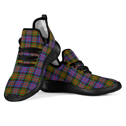 Carnegie Ancient Tartan Plaid Mesh Knit Sneakers