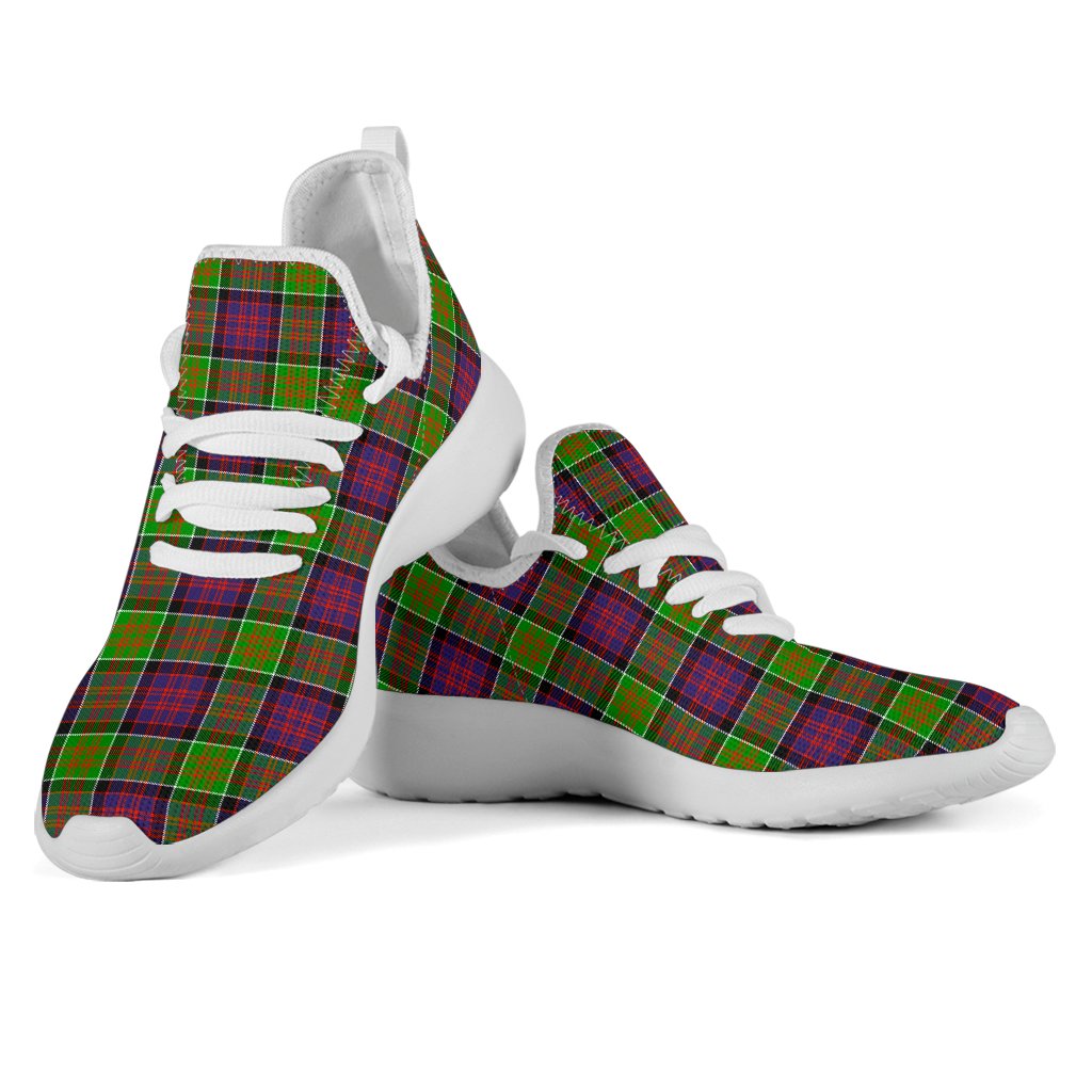 MacDonald of Clanranald Tartan Plaid Mesh Knit Sneakers