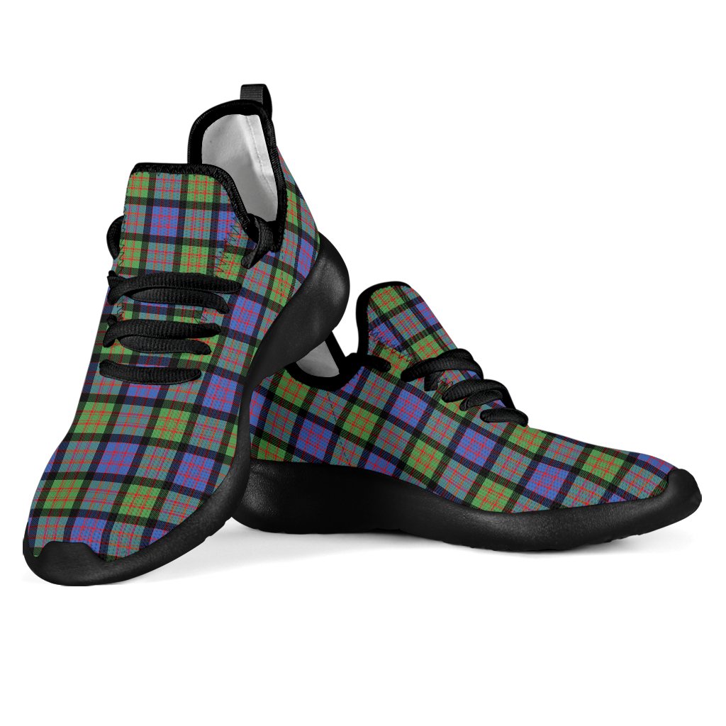 MacDonald Ancient Tartan Plaid Mesh Knit Sneakers