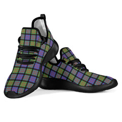 MacDonald Ancient Tartan Plaid Mesh Knit Sneakers