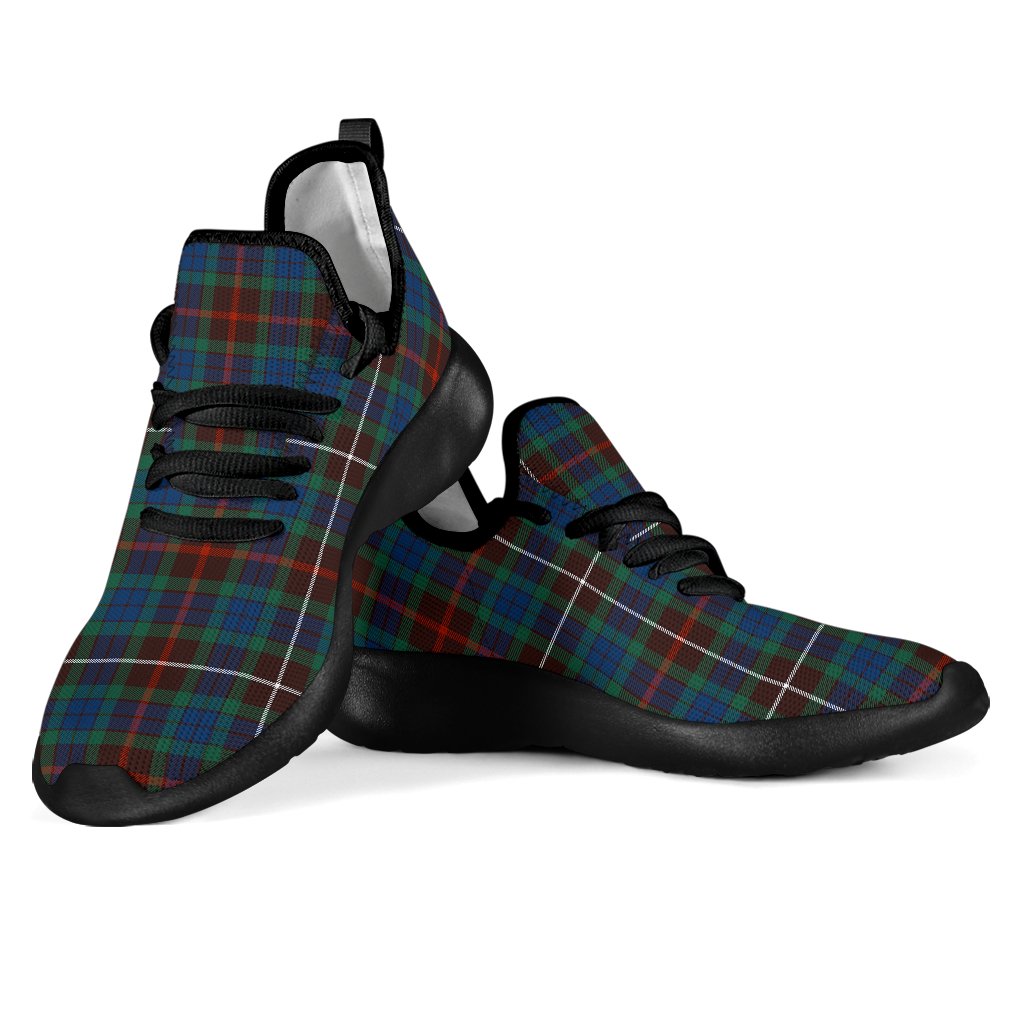 Fraser Hunting Tartan Plaid Mesh Knit Sneakers