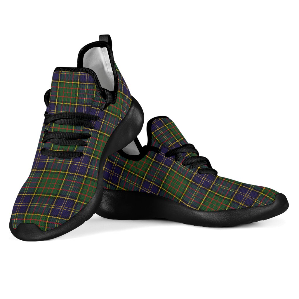 MacMillan Hunting Modern Tartan Plaid Mesh Knit Sneakers