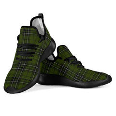 MacLean Hunting Tartan Plaid Mesh Knit Sneakers