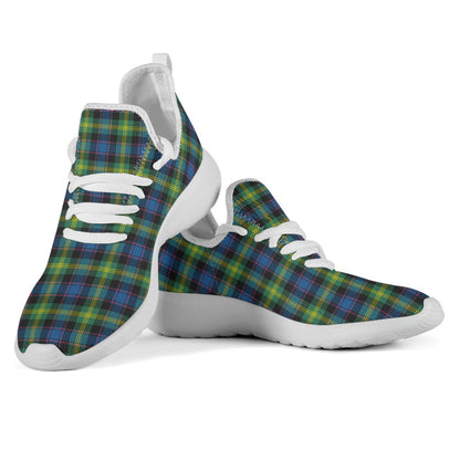 Watson Ancient Tartan Plaid Mesh Knit Sneakers