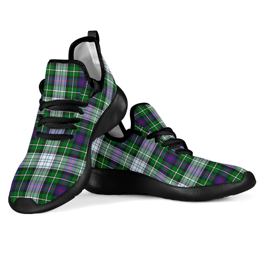 MacKenzie Dress Modern Tartan Plaid Mesh Knit Sneakers