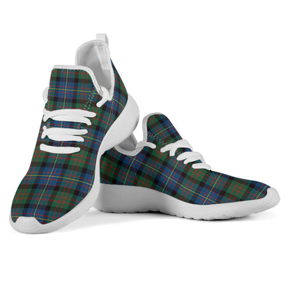 Cameron of Erracht Ancient Tartan Plaid Mesh Knit Sneakers