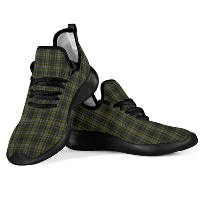 Davidson Tulloch Dress Tartan Plaid Mesh Knit Sneakers