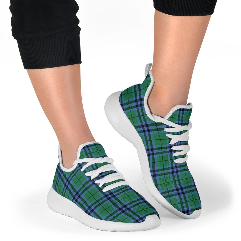 Keith Ancient Tartan Plaid Mesh Knit Sneakers