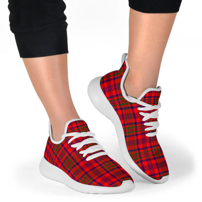 Murray of Tulloch Modern Tartan Plaid Mesh Knit Sneakers