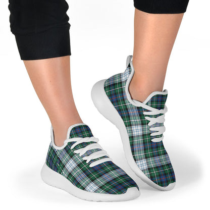 MacKenzie Dress Ancient Tartan Plaid Mesh Knit Sneakers