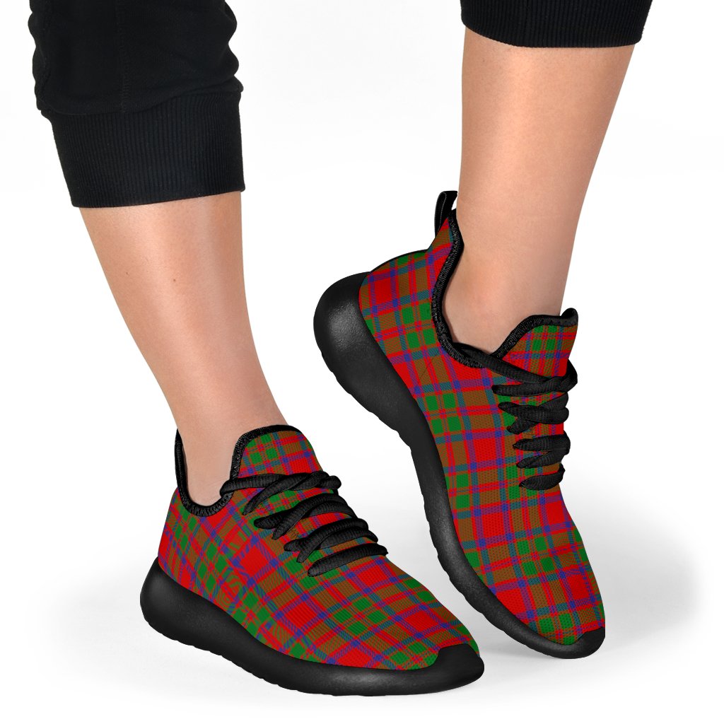 MacKintosh Modern Tartan Plaid Mesh Knit Sneakers