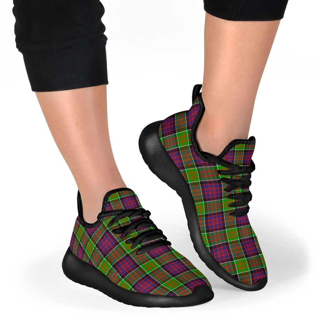MacDonald of Clanranald Tartan Plaid Mesh Knit Sneakers