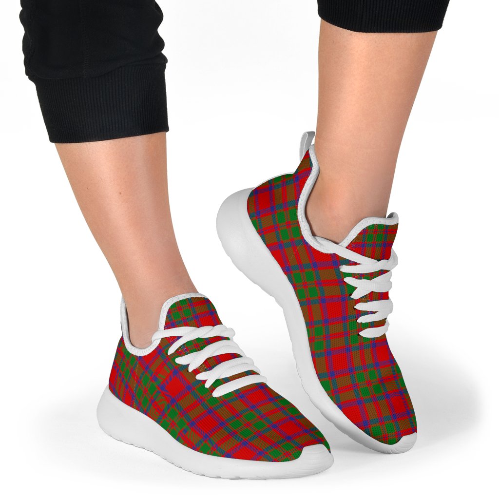 MacKintosh Modern Tartan Plaid Mesh Knit Sneakers