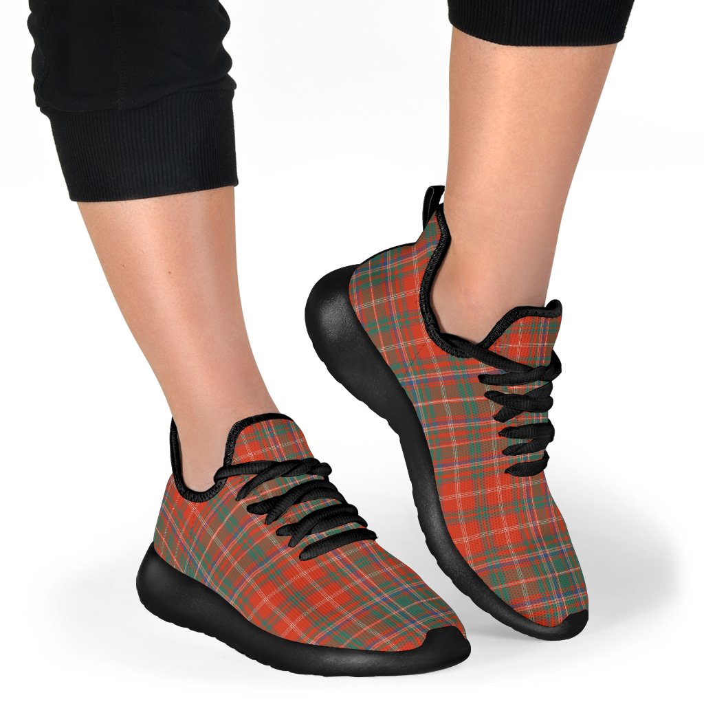 MacDougall Ancient Tartan Plaid Mesh Knit Sneakers