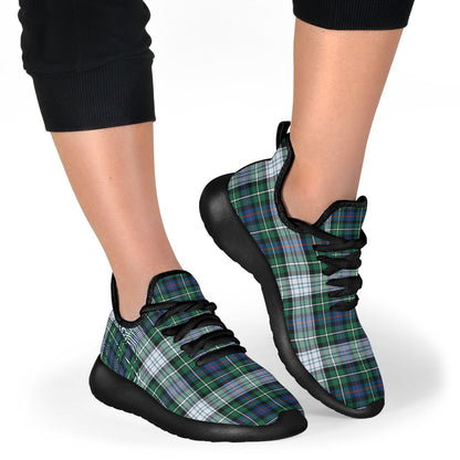 MacKenzie Dress Ancient Tartan Plaid Mesh Knit Sneakers