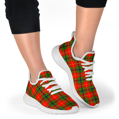 Turnbull Dress Tartan Plaid Mesh Knit Sneakers