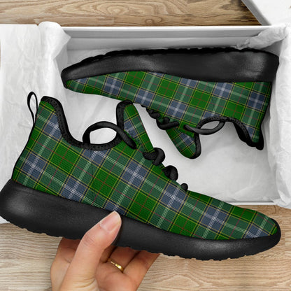 Pringle Tartan Plaid Mesh Knit Sneakers