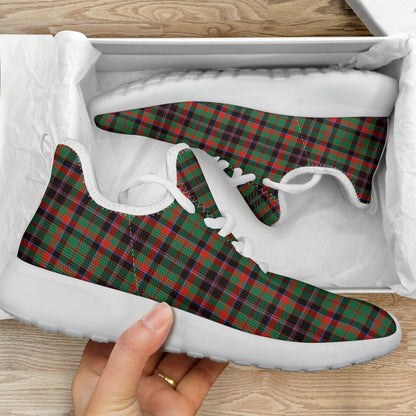 Cumming Hunting Ancient Tartan Plaid Mesh Knit Sneakers