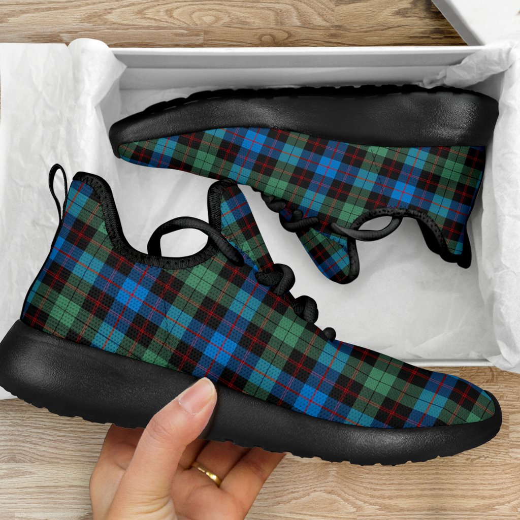 Guthrie Ancient Tartan Plaid Mesh Knit Sneakers