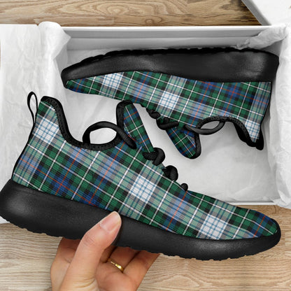 MacKenzie Dress Ancient Tartan Plaid Mesh Knit Sneakers