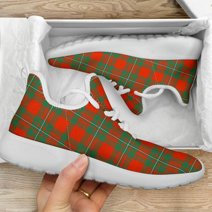 MacGregor Ancient Tartan Plaid Mesh Knit Sneakers