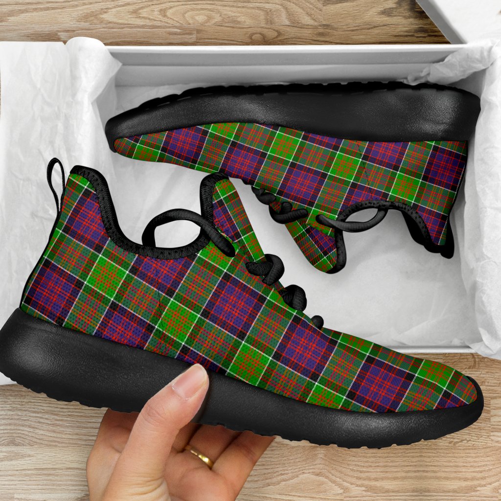 MacDonald of Clanranald Tartan Plaid Mesh Knit Sneakers