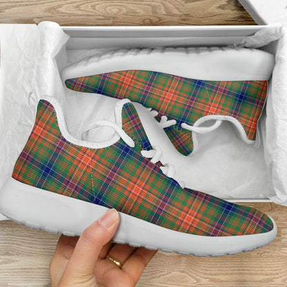 Wilson Ancient Tartan Plaid Mesh Knit Sneakers