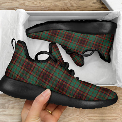 Buchan Ancient Tartan Plaid Mesh Knit Sneakers