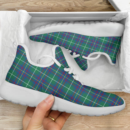 Inglis Ancient Tartan Plaid Mesh Knit Sneakers