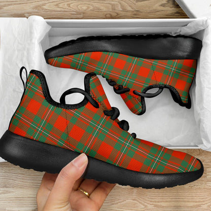 MacGregor Ancient Tartan Plaid Mesh Knit Sneakers