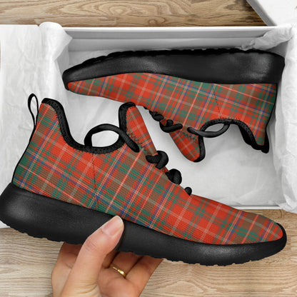 MacDougall Ancient Tartan Plaid Mesh Knit Sneakers