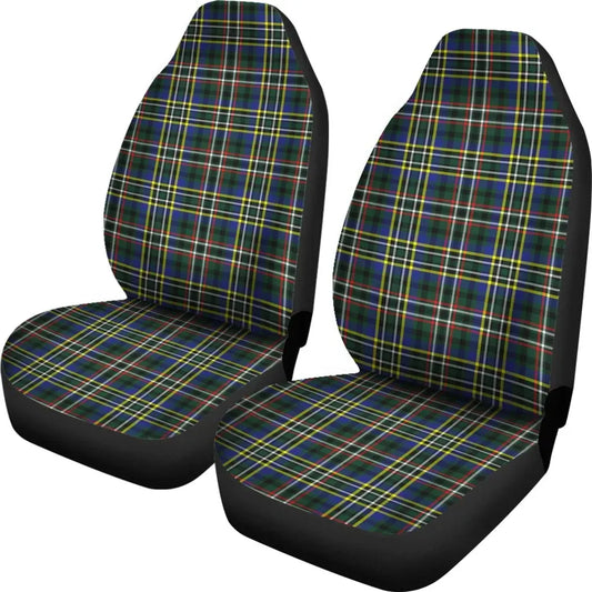 Scott Green Modern Tartan Plaid Car Seat Cover