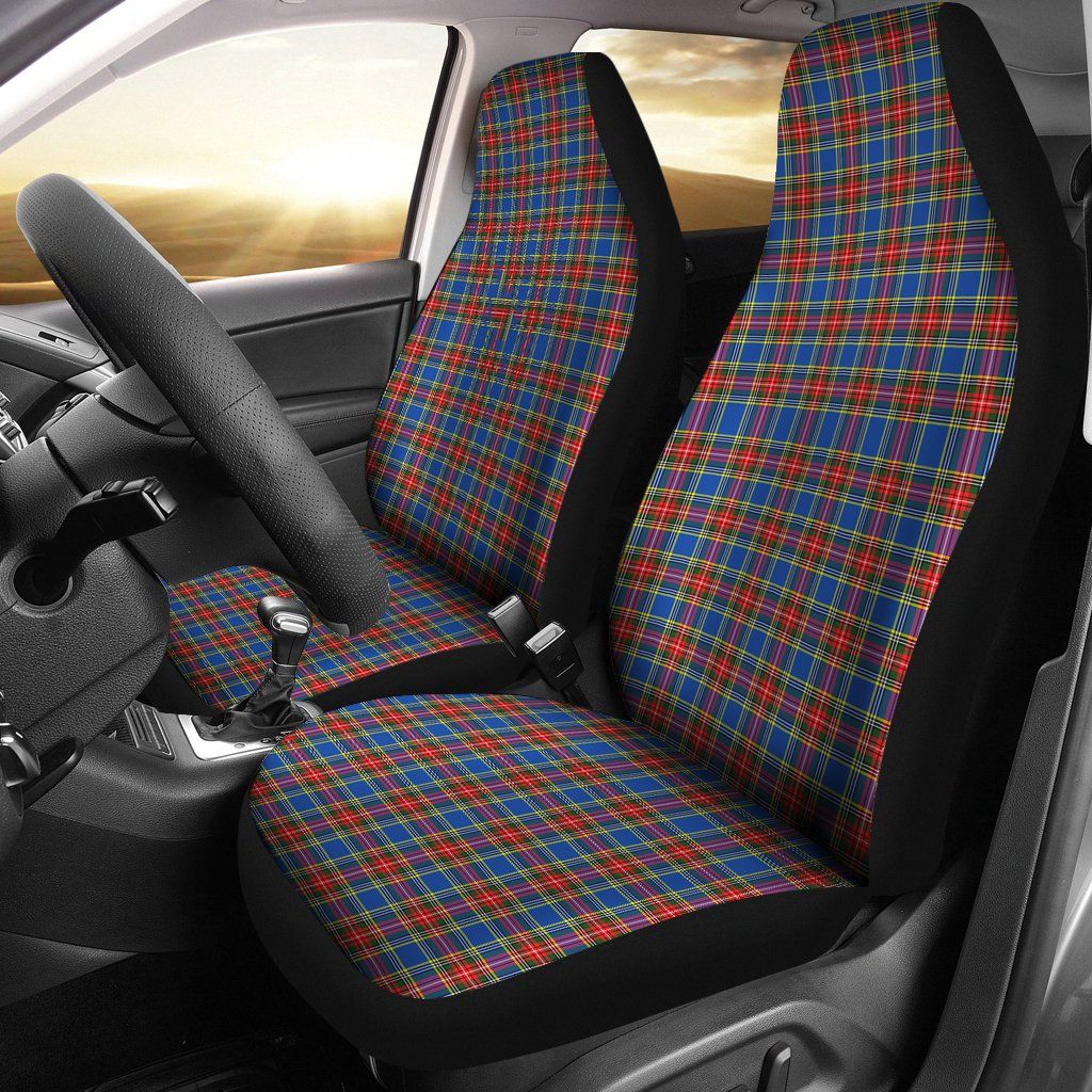 Macbeth Modern Tartan Plaid Car Seat Cover