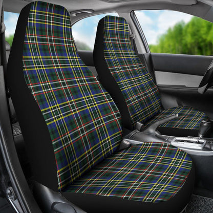 Scott Green Modern Tartan Plaid Car Seat Cover