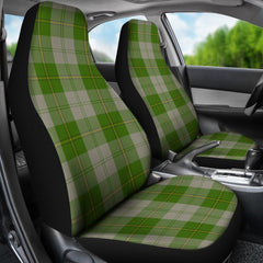 Cunningham Dress Green Dancers Tartan Plaid Car Seat Cover