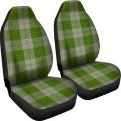 Cunningham Dress Green Dancers Tartan Plaid Car Seat Cover