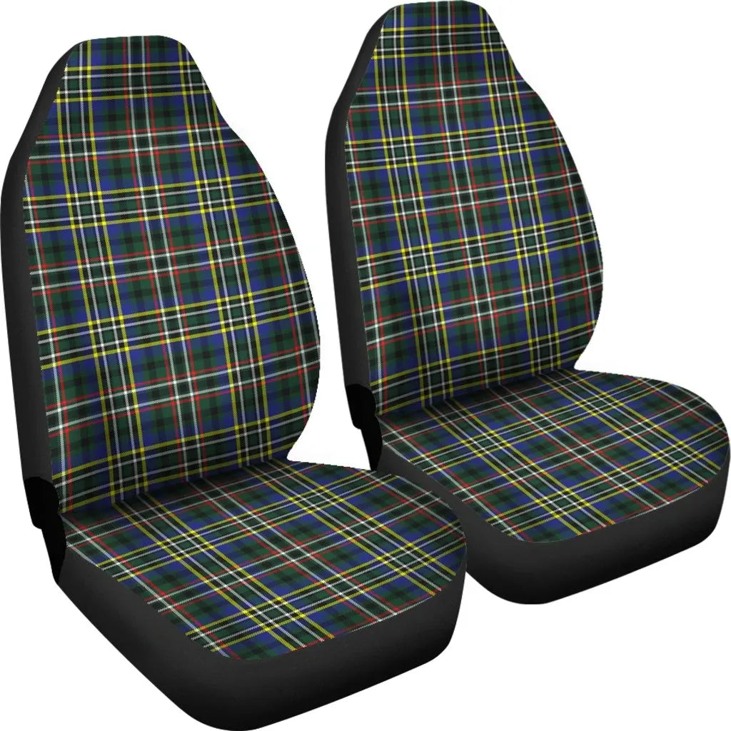 Scott Green Modern Tartan Plaid Car Seat Cover