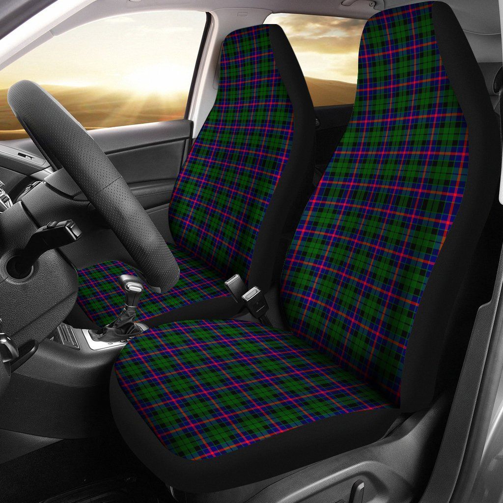 Morrison Modern Tartan Plaid Car Seat Cover